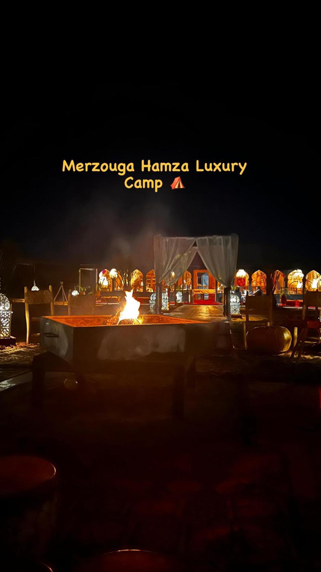 Merzouga Hamza Luxury Camp מראה חיצוני תמונה
