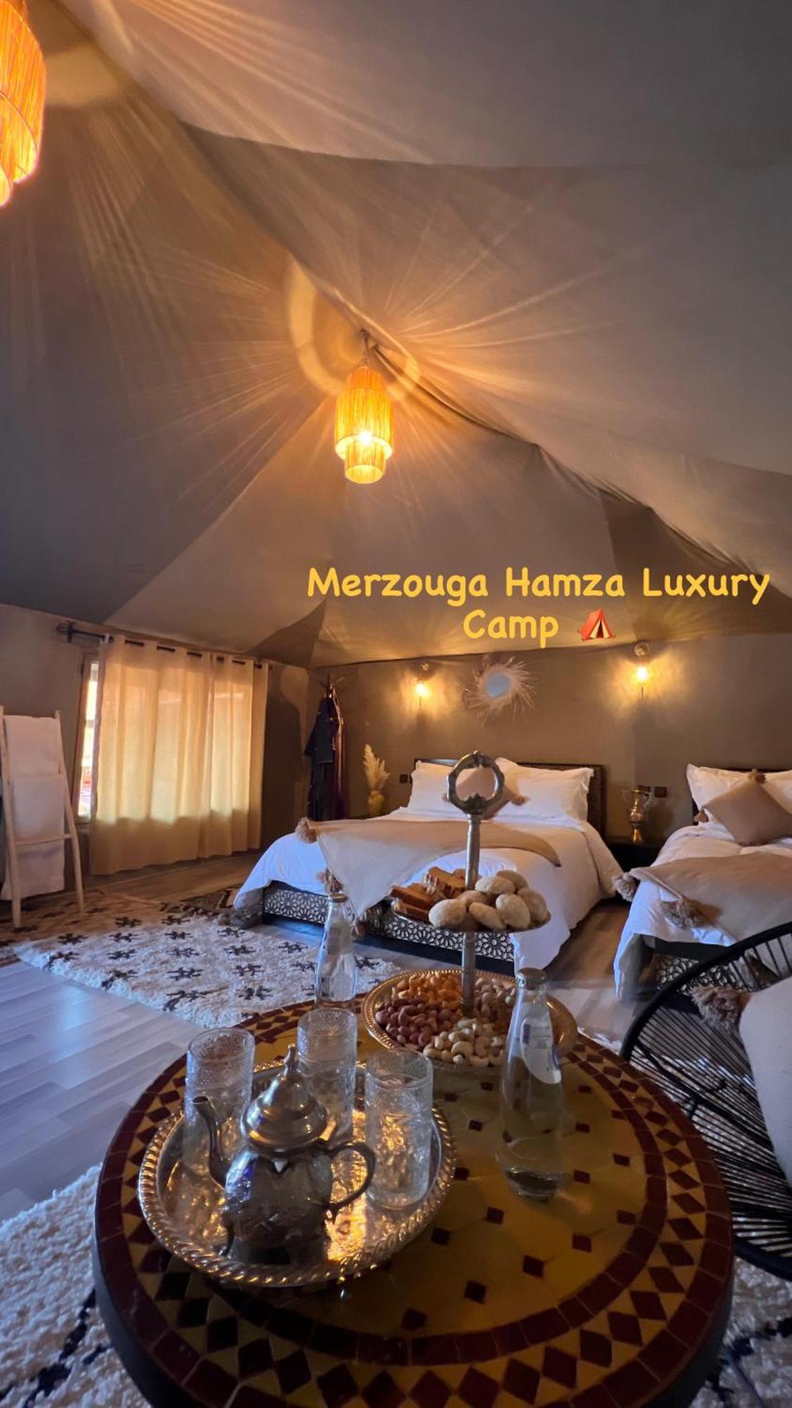 Merzouga Hamza Luxury Camp מראה חיצוני תמונה